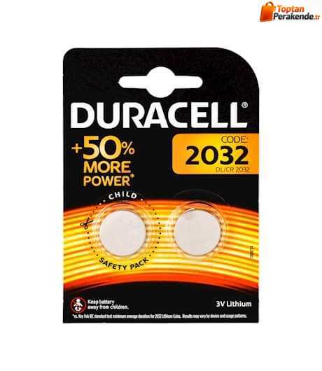 Duracell CR2032 3V Lityum Pil 2li